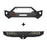 Rock Crawler Front Bumper & Different Trail Rear Bumper Combo Kit for 2007-2018 Jeep Wrangler JK JKU - LandShaker 4x4 LSG.2055+LSG.2030 2