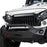 Rock Crawler Front Bumper & Different Trail Rear Bumper Combo Kit for 2007-2018 Jeep Wrangler JK JKU - LandShaker 4x4 LSG.2055+LSG.2030 6