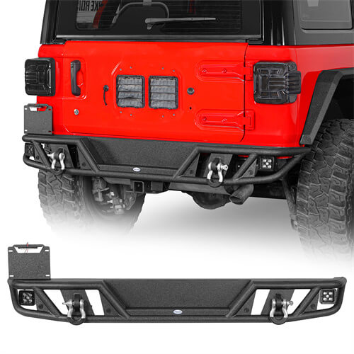 Rock Crawler Front & Rear Bumper For 2018-2025 Jeep Wrangler JL - LandShaker4x4