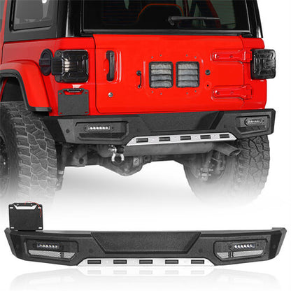 Rock Crawler Front & Rear Bumper For 2018-2025 Jeep Wrangler JL - LandShaker4x4