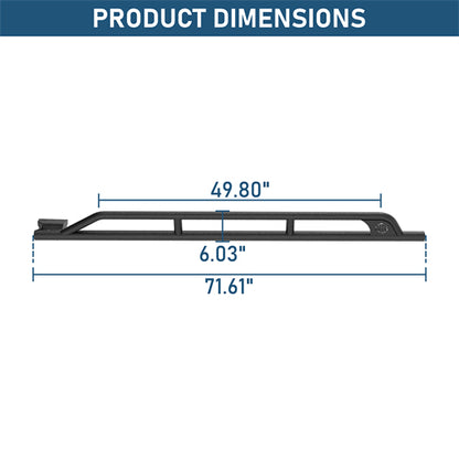 Tube Slider Rocker Guards For 2015-2019 Subaru Outback - Landshaker4x4