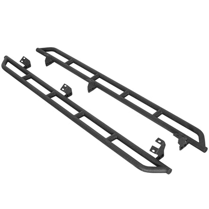 Tube Slider Rocker Guards For 2007-2021 Toyota Tundra CrewMax - Landshaker4x4