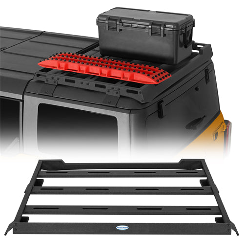 Rear Half Roof Rack For 2021-2025 Ford Bronco 4 Doors Hardtop - Landshaker4x4