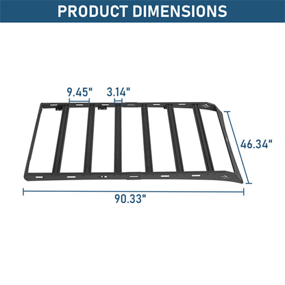 Overland Series Versatile Roof Rack For 2010-2023 Lexus GX460 - Landshaker4x4