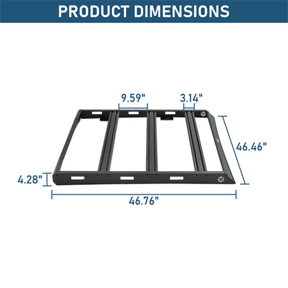 Rear Half Roof Rack  For 2010-2023 Lexus GX460 - Ultralisk4x4