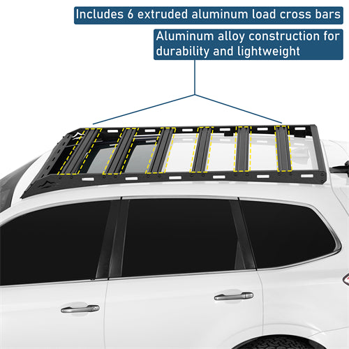 Overland Series Versatile Roof Rack For 2014-2018 Subaru Forester - Landshaker4x4