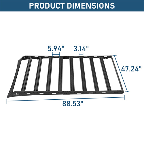 Overland Series Versatile Roof Rack For 2003-2009 Toyota 4Runner - Landshaker4x4