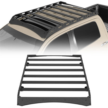 Overland Series Versatile Roof Rack For 2014-2021 Toyota Tundra CrewMax - Landshaker4x4