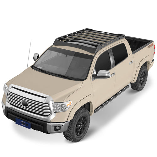 Overland Series Versatile Roof Rack For 2014-2021 Toyota Tundra CrewMax - Landshaker4x4