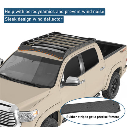 Overland Series Versatile Roof Rack For 2014-2021 Toyota Tundra CrewMax - Landshaker4x4