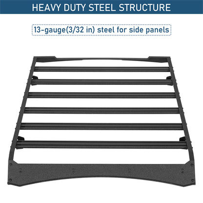 Overland Series Versatile Roof Rack For 2014-2021 Toyota Tundra CrewMax - Landshaker4x4