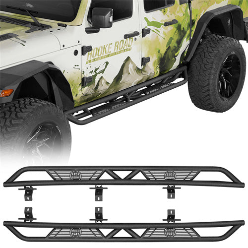 Running Boards Side Steps Nerf Bars(20-25 Jeep Gladiator JT)-LandShaker