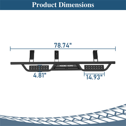 Nerf Side Step Bars For 1992-1999 Chevy Suburban (Excluding K2500 Suburban) - Landshaker4x4