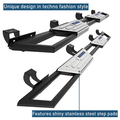 Aftermarket Nerf Side Step Bars For 2020-2025 Jeep Gladiator JT - Landshaker4x4