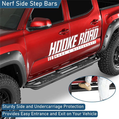 Aftermarket Side Step Bars For 2005-2023 Toyota Tacoma Double Cab - LsndShaker