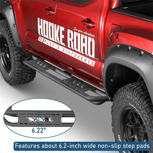 Aftermarket Side Step Bars For 2005-2023 Toyota Tacoma Double Cab - LsndShaker