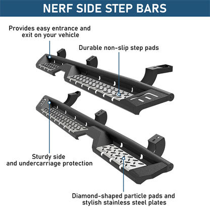 Nerf Side Step Bars For 2003-2009 Toyota 4Runner (Excluding Limited) - Landshaker4x4