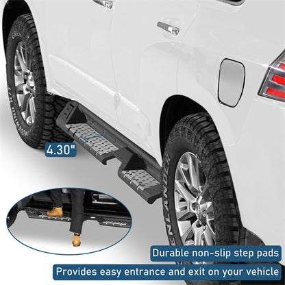 Nerf Side Step Bars For 2010-2023 Lexus GX460 - Landshaker4x4