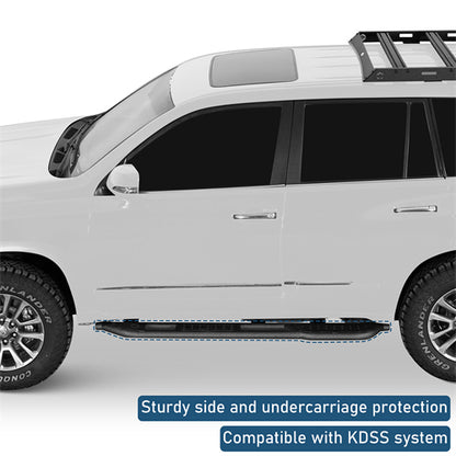 Nerf Side Step Bars For 2010-2023 Lexus GX460 - Landshaker4x4