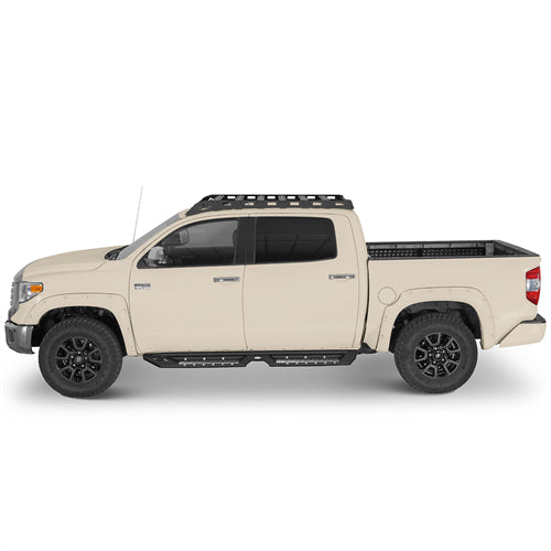 Nerf Side Step Bars For 2007-2021 Toyota Tundra CrewMax - Landshaker4x4