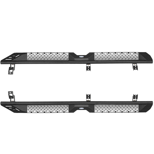 Nerf Side Step Bars For 2007-2021 Toyota Tundra CrewMax - Landshaker4x4