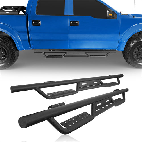 Running Boards Drop Side Steps Bar(09-14 Ford F-150 SuperCrew)-LandShaker