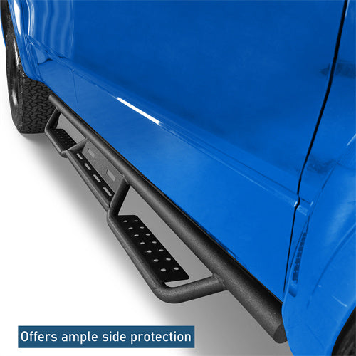Running Boards Drop Side Steps Bar(09-14 Ford F-150 SuperCrew)-LandShaker