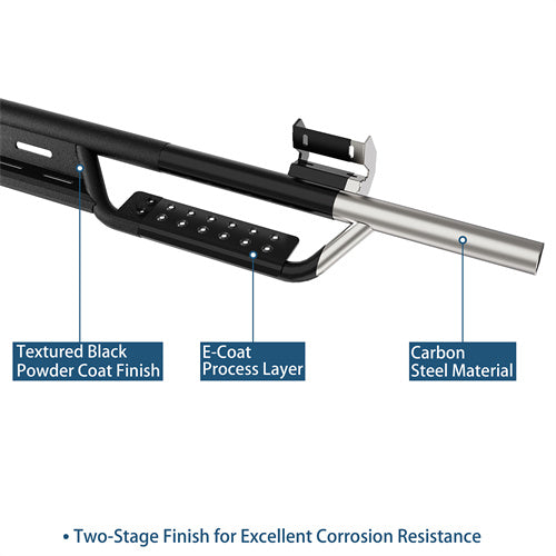 Running Boards Drop Side Steps Bar(09-14 Ford F-150 SuperCrew)-LandShaker