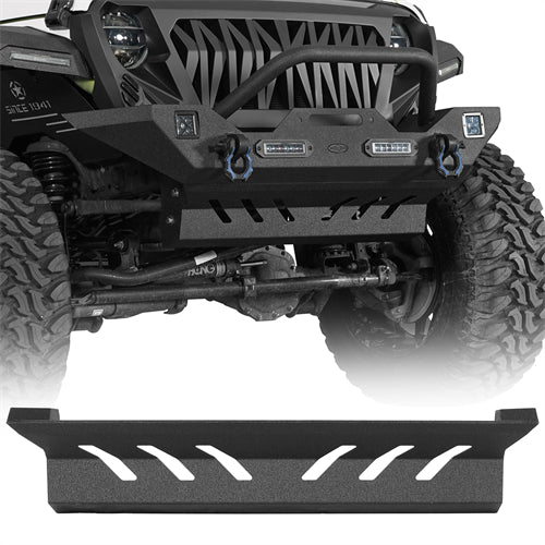 Front Skid Plate For 2018-2025 Jeep Wrangler JL & Gladiator JT - Landshaker4x4