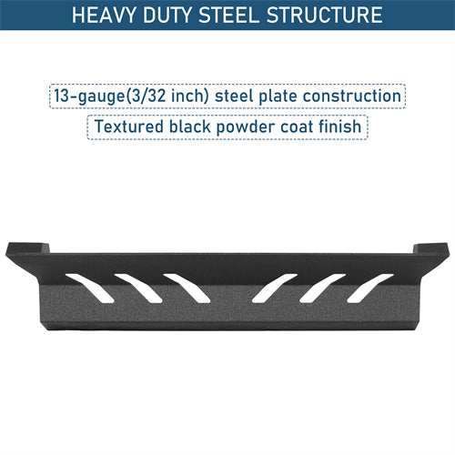 Front Skid Plate For 2018-2025 Jeep Wrangler JL & Gladiator JT - Landshaker4x4