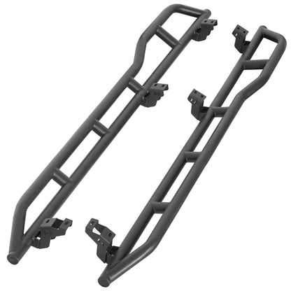 Tube Slider Rocker Guards For 2007-2021 Toyota Tundra CrewMax - Landshaker4x4