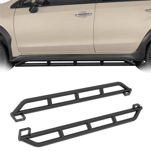 Tube Slider Rocker Guards For 2013-2017 Subaru XV Crosstrek - Landshaker4x4