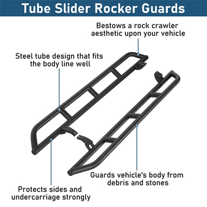 Tube Slider Rocker Guards For 2003-2009 Toyota 4Runner - Ultralisk4x4
