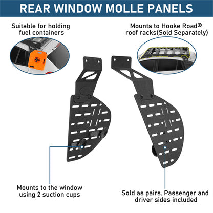 Rear Window Exterior Storage Panel Molle Panel Kit For 2013-2017 Subaru XV Crosstrek - Landshaker4x4