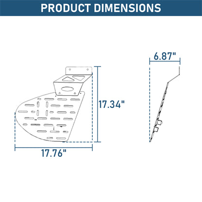 Rear Window Exterior Storage Panel Molle Panel Kit For 2013-2017 Subaru XV Crosstrek - Landshaker4x4
