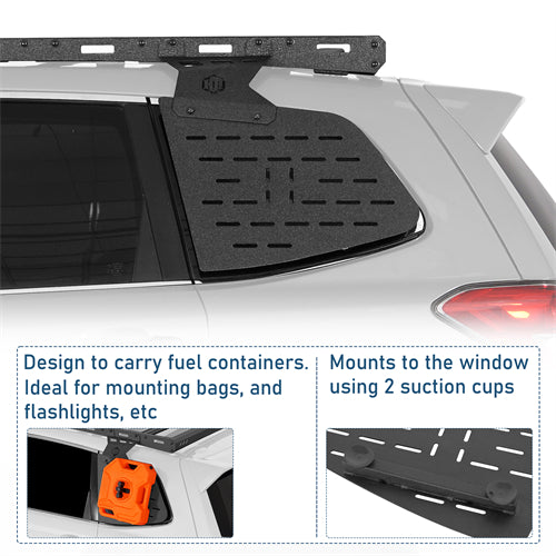 Rear Window Exterior Storage Panel Molle Panel Kit For 2014-2018 Subaru Forester - Landshaker4x4