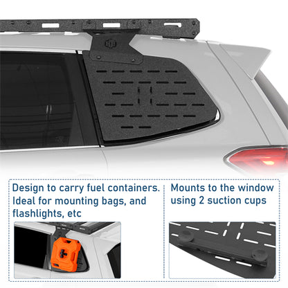 Rear Window Exterior Storage Panel Molle Panel Kit For 2014-2018 Subaru Forester - Landshaker4x4