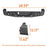 Tacoma Front & Rear Bumpers Combo for 2016-2022 Toyota Tacoma 3rd Gen  - LandShaker 4x4 uk42014200s 5