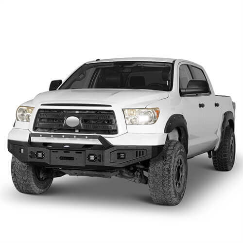 Toyota Tundra Front Bumper w/Winch Plate for 2007-2013 Toyota Tundra - LandShaker 4x4 l5205s 2