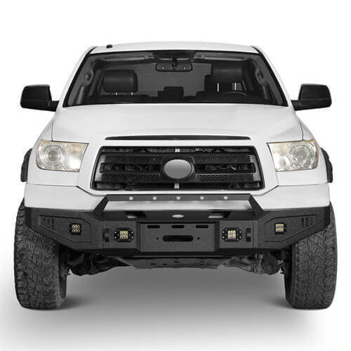Toyota Tundra Front Bumper w/Winch Plate for 2007-2013 Toyota Tundra - LandShaker 4x4 l5205s 3