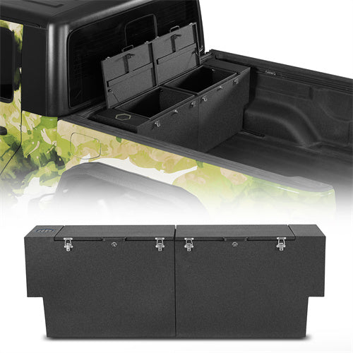 Truck Tool Box Lockable Storage Box Set For 2020-2025 Jeep Gladiator JT - Langshaker4x4
