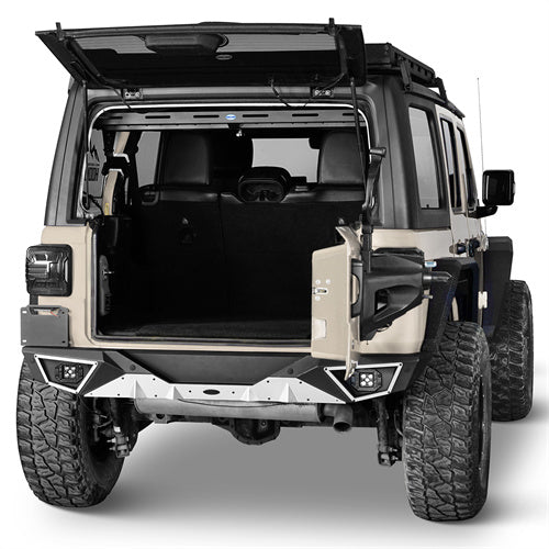 Trunk Upper Basket Cargo Rack For 2018-2025 Jeep Wrangler JL 4-Door Hardtop - LandShaker4x4