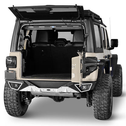 Trunk Upper Basket Cargo Rack For 2018-2025 Jeep Wrangler JL 4-Door Hardtop - LandShaker4x4