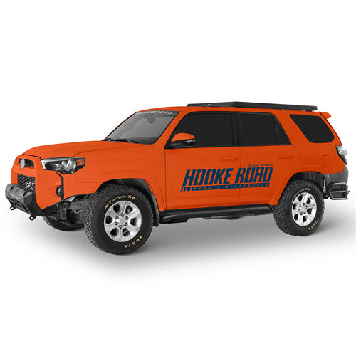 Tube Slider Rocker Guards w/ Kick-Out For 2010-2025 Toyota 4Runner (Excluding Limited, Nightshade, TRD Sport & 10-13 SR5) - Landshaker4x4
