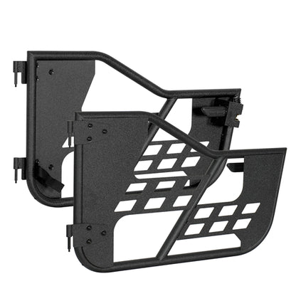Rock Crawler Tubular Door Guards For 1997-2006 Jeep Wrangler TJ - Landshaker4x4