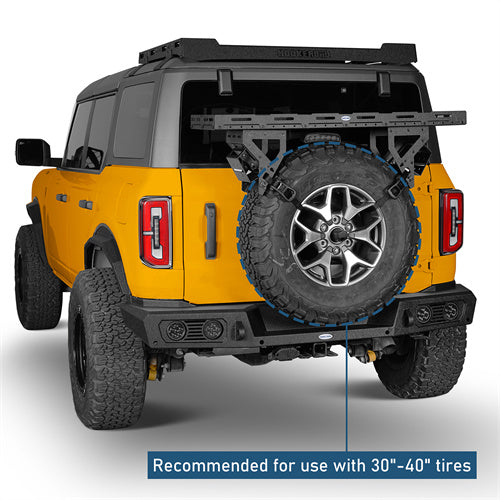 Universal Carrier Storage basket Fits for 30" to 40" Tire - Landshaker4x4