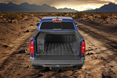 Wheel Well Storage Drawer System Truck Side Box For 2015-2022 Chevy Colorado GMC Canyon 5'2" Bed - LandShaker