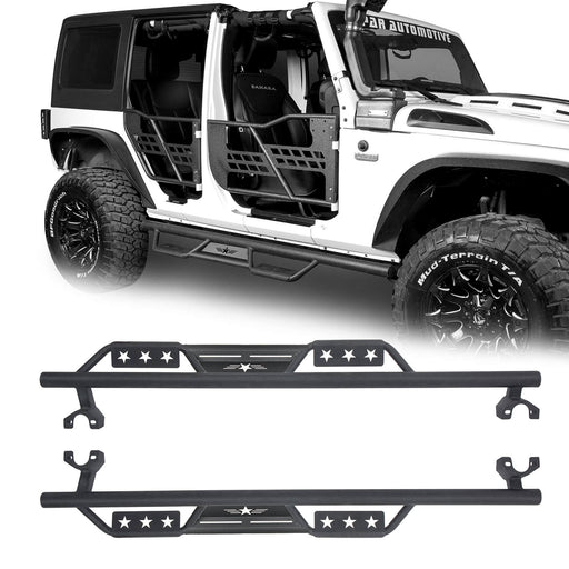 4 Door Side Steps Running Boards(07-18 Jeep Wrangler JK)-LandShaker