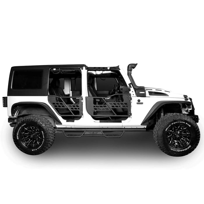 4 Door Side Steps Running Boards(07-18 Jeep Wrangler JK)-LandShaker