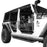 Tubular Doors Half Doors(07-18 Jeep Wrangler JK 4 Door)-LandShaker